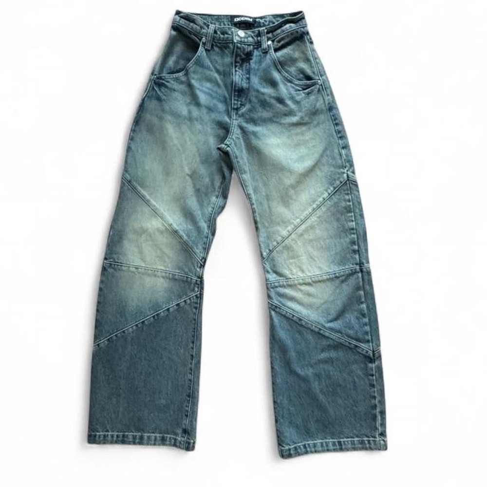 EB Frederic Barrel Denim Cargo in Forest Size 24